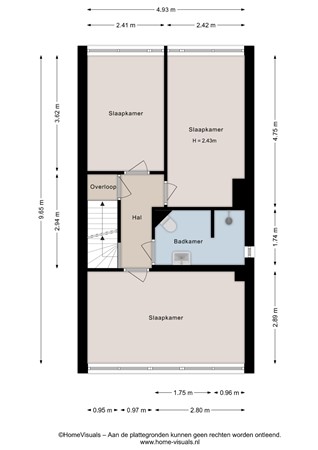 Wielewaalstraat 26, 7771 CX Hardenberg - Eerste verdieping - 2D.jpg