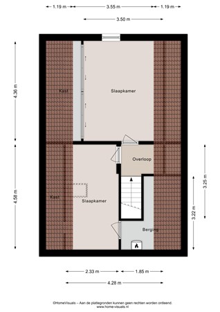 Kooiweg 3, 7791 RE Radewijk - Bijgebouw zolder - 2D - kopie.jpg