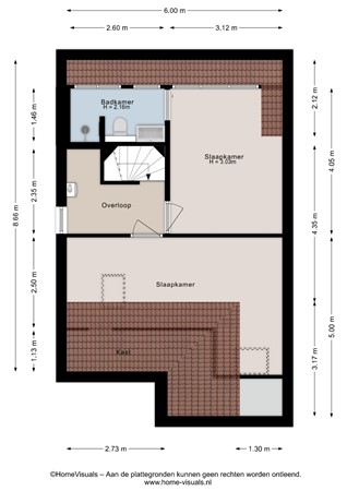 Van Laarstraat 6, 7773 AD Hardenberg - Tweede verdieping - 2D.jpg