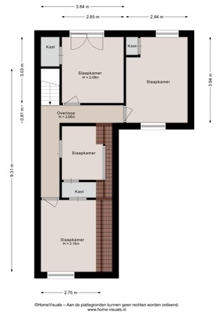 Kanaalweg-West 77, 7691 BW Bergentheim - Eerste verdieping - 2D.jpg