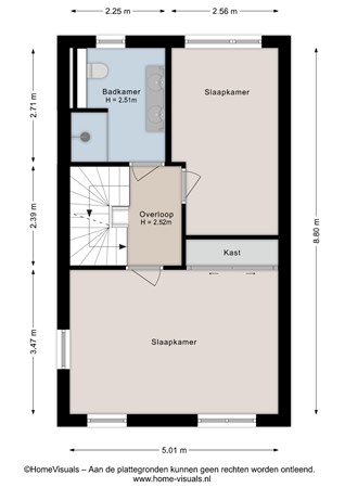 Kamferbekestraat 51, 7773 CS Hardenberg - Eerste verdieping - 2D.jpg