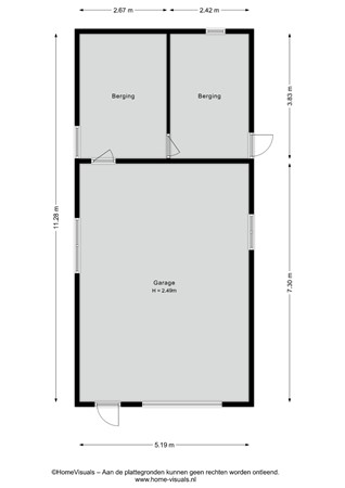 Broekdijk 44A, 7695 TE Bruchterveld - Garage - 2D.jpg