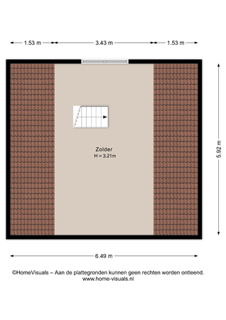 Anerweg-Noord 126, 7775 AW Lutten - Garage zolder - 2D.png