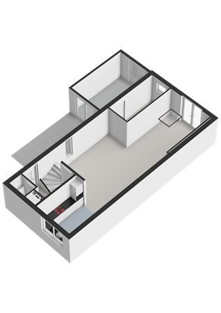 Boterbloem 132, 7772 NS Hardenberg - Begane grond - 3D.png