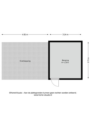 Boterbloem 132, 7772 NS Hardenberg - Berging - 2D.jpg