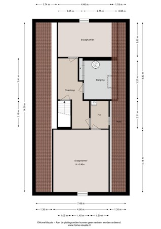 Noord-Oosterweg 15, 7791 RB Radewijk - Eerste verdieping - 2D.jpg