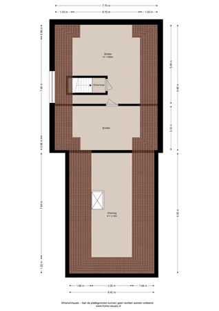 Eendrachtstraat 12, 7742 SZ Coevorden - Zolder - 2D.jpg