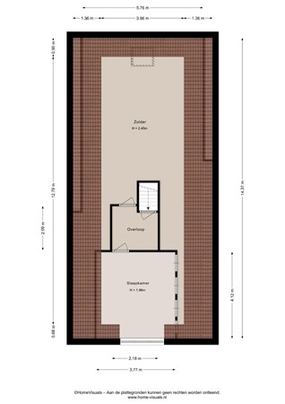 Esweg 13, 7771 CP Hardenberg - Eerste verdieping - 2D.jpg