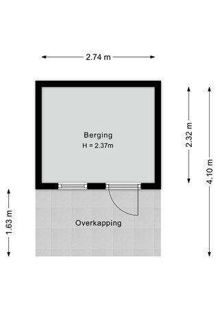 Beekberg 73, 7772 DS Hardenberg - Berging - 2D.jpg