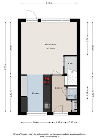 Kruserbrink 74, 7772 XN Hardenberg - Begane grond - 2D.jpg