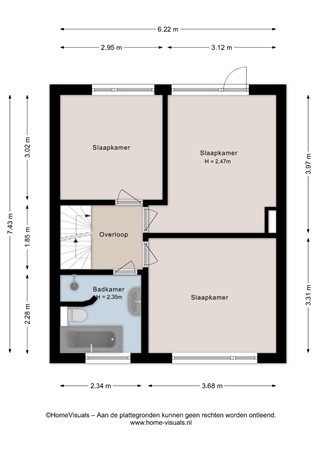 Plutolaan 42, 7771 EP Hardenberg - Eerste verdieping - 2D.jpg