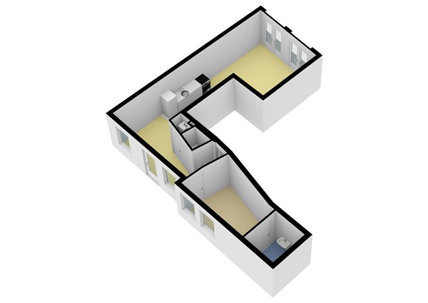 Medium property photo - Sint Willibrordusstraat 62F, 1073 VD Amsterdam