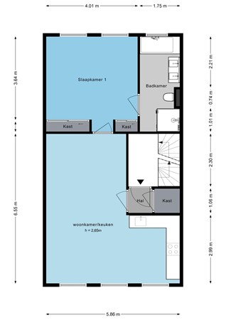 Medium property photo - Elandsgracht 126-1, 1016 VB Amsterdam