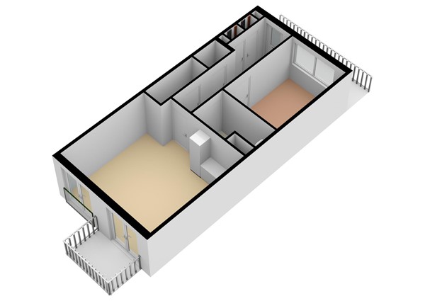 Floorplan - De Nieuwe Defensie | Appartement Bouwnummer 348, 3527 KW Utrecht