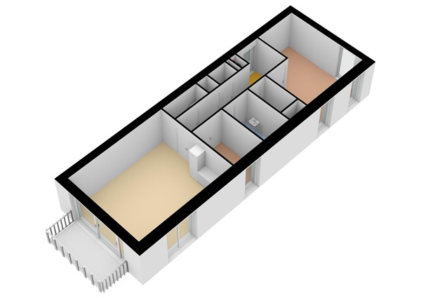 Floorplan - De Nieuwe Defensie | Appartement L Bouwnummer 304, 3527 KW Utrecht