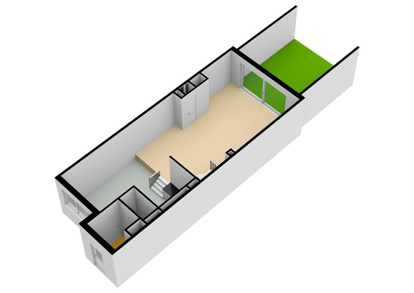 Floorplan - De Nieuwe Defensie | Tuinwoning Bouwnummer 322, 3527 KW Utrecht