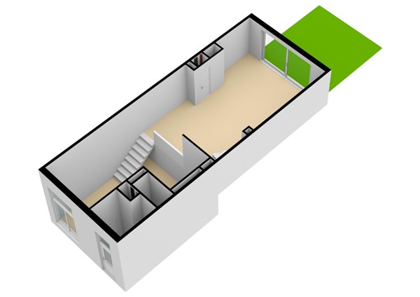 Floorplan - De Nieuwe Defensie | Tuinwoning Bouwnummer 344, 3527 KW Utrecht