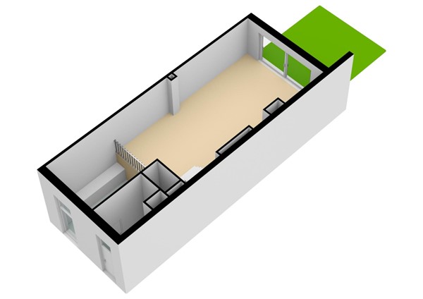 Floorplan - De Nieuwe Defensie | Tuinwoning Bouwnummer 357, 3527 KW Utrecht