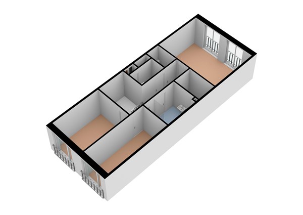 Floorplan - De Nieuwe Defensie | Tuinwoning Bouwnummer 358, 3527 KW Utrecht