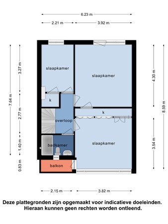Floorplan - Tesselschadestraat 7, 6573 BW Beek
