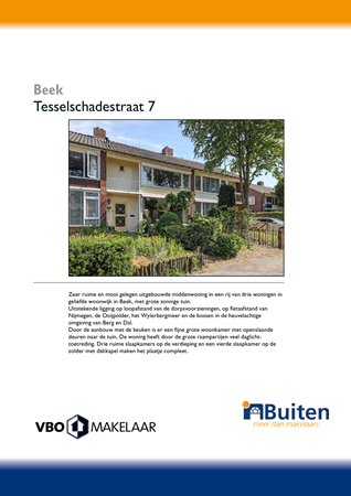 Brochure preview - Brochure Tesselschadestraat 7 - Beek.pdf