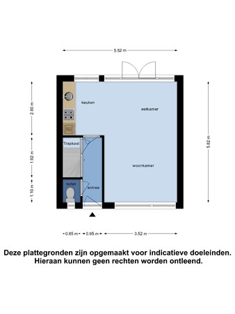 Floorplan - Dijkstraat 30, 6551 ZH Weurt