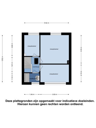 Floorplan - Dijkstraat 30, 6551 ZH Weurt