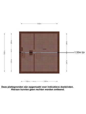 Floorplan - Dijkstraat 30, 6551 ZH Weurt