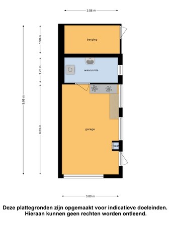 Floorplan - Dijkstraat 30, 6551 ZH Weurt