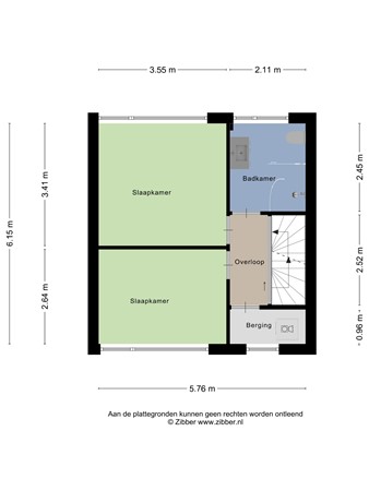 Floorplan - Eigen Heim 8, 6931 TT Westervoort
