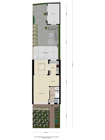 Floorplan - Eigen Heim 8, 6931 TT Westervoort