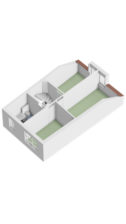 Floorplan - Slottuin 168, 6642 DH Beuningen