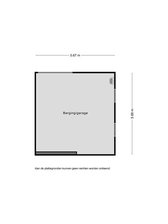 Floorplan - Bredaseweg 6A, 4844 CL Terheijden