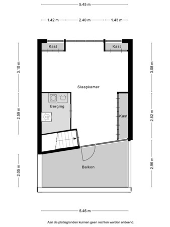 Floorplan - Waterbies 4, 4844 HJ Terheijden