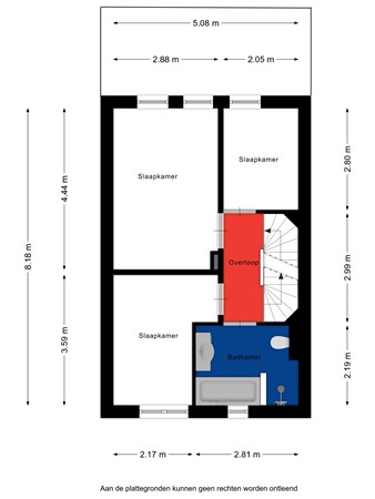 Floorplan - Kruisstraat 49, 4926 AG Lage Zwaluwe