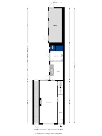 Floorplan - Teteringsedijk 159, 4817 MD Breda