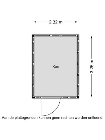 Floorplan - Bloemendaalse Zeedijk 57, 4926 PE Lage Zwaluwe