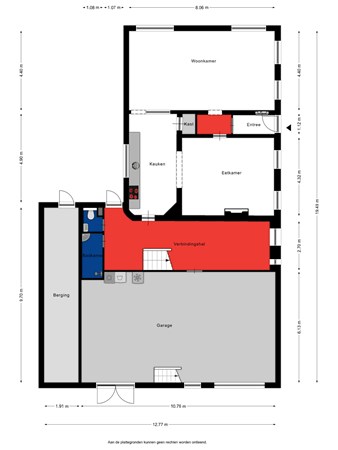 Floorplan - Driehoefijzersstraat 43, 4765 BH Zevenbergschen Hoek