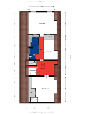 Floorplan - Driehoefijzersstraat 43, 4765 BH Zevenbergschen Hoek