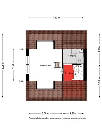 Floorplan - Drentelaan 10, 4926 GJ Lage Zwaluwe