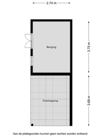 Floorplan - Drentelaan 10, 4926 GJ Lage Zwaluwe