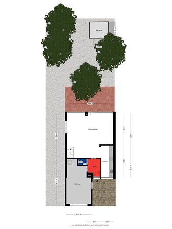 Floorplan - Ganzenweel 14, 4844 TJ Terheijden