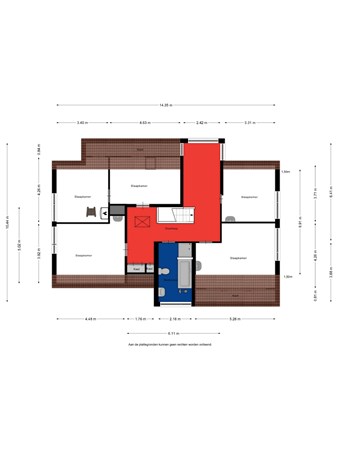 Floorplan - Buntlaar 34, 4844 TP Terheijden