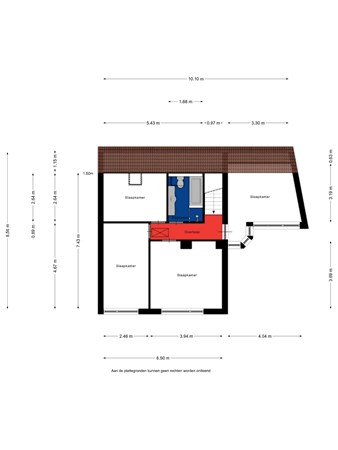 Floorplan - Weegbree 6, 4844 HC Terheijden