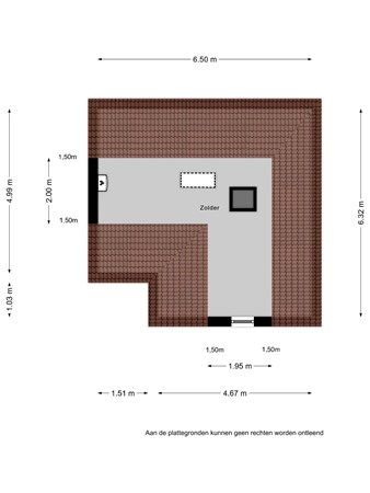 Floorplan - Weegbree 6, 4844 HC Terheijden