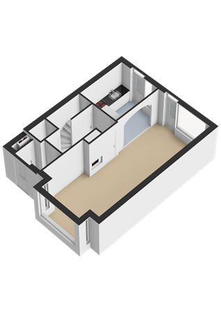 Zwanenstrek 30, 4844 SW Terheijden - Begane grond - 3D.png