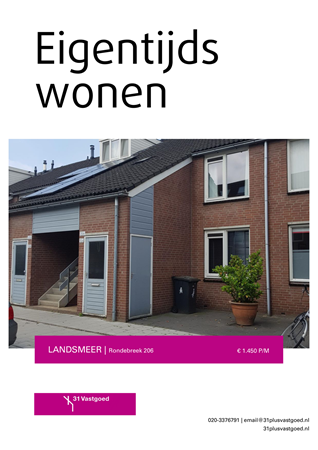 Brochure preview - Rondebreek 206, 1121 KX LANDSMEER (1)