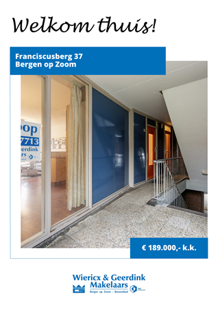Brochure preview - Brochure - Franciscusberg 37 Bergen op Zoom.pdf