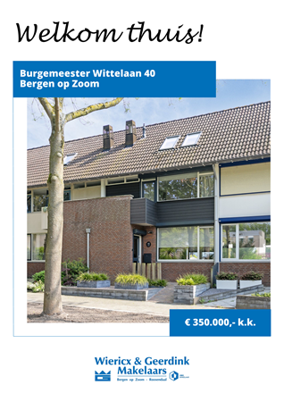 Brochure preview - Brochure - Burgemeester Wittelaan 40 Bergen op Zoom.pdf