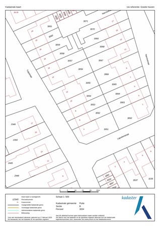 Tulpstraat 10, 4645 CT Putte - Kadaster - Kadastrale kaart - Tulpstraat 10 Putte.jpg